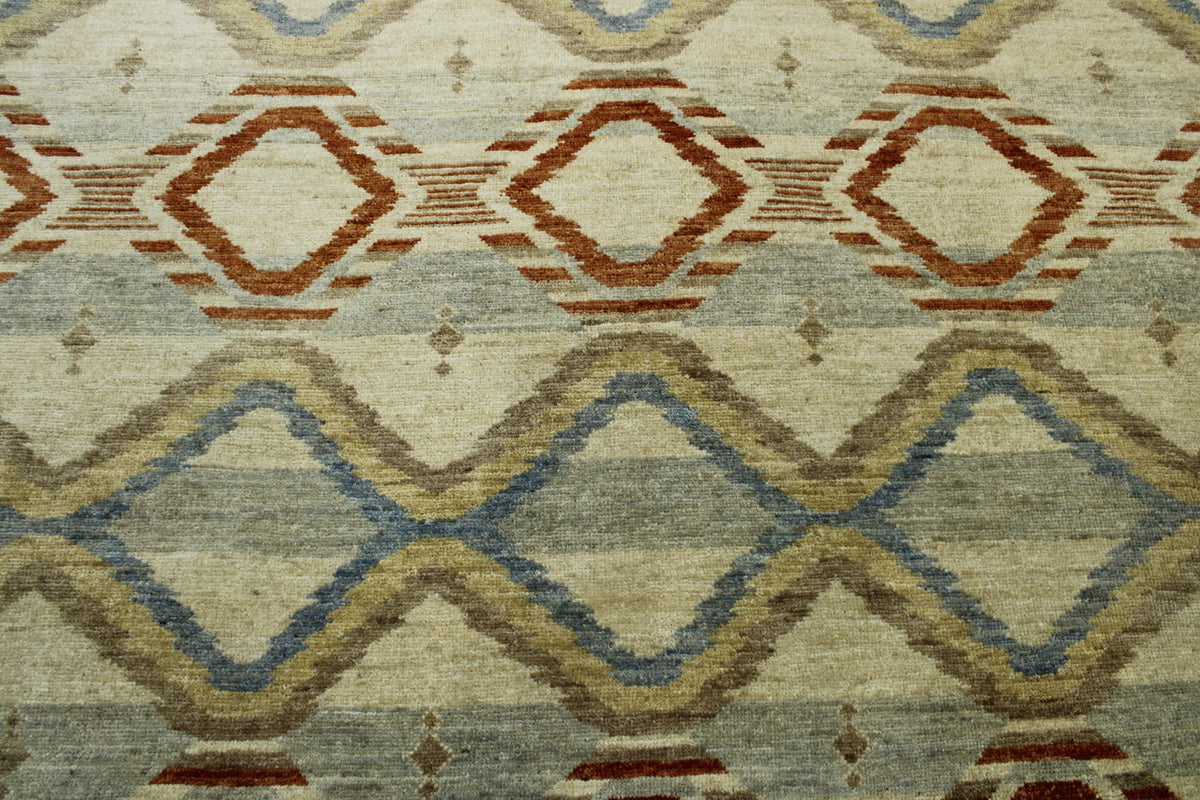 Full view of Tribal Moroccan Design rug