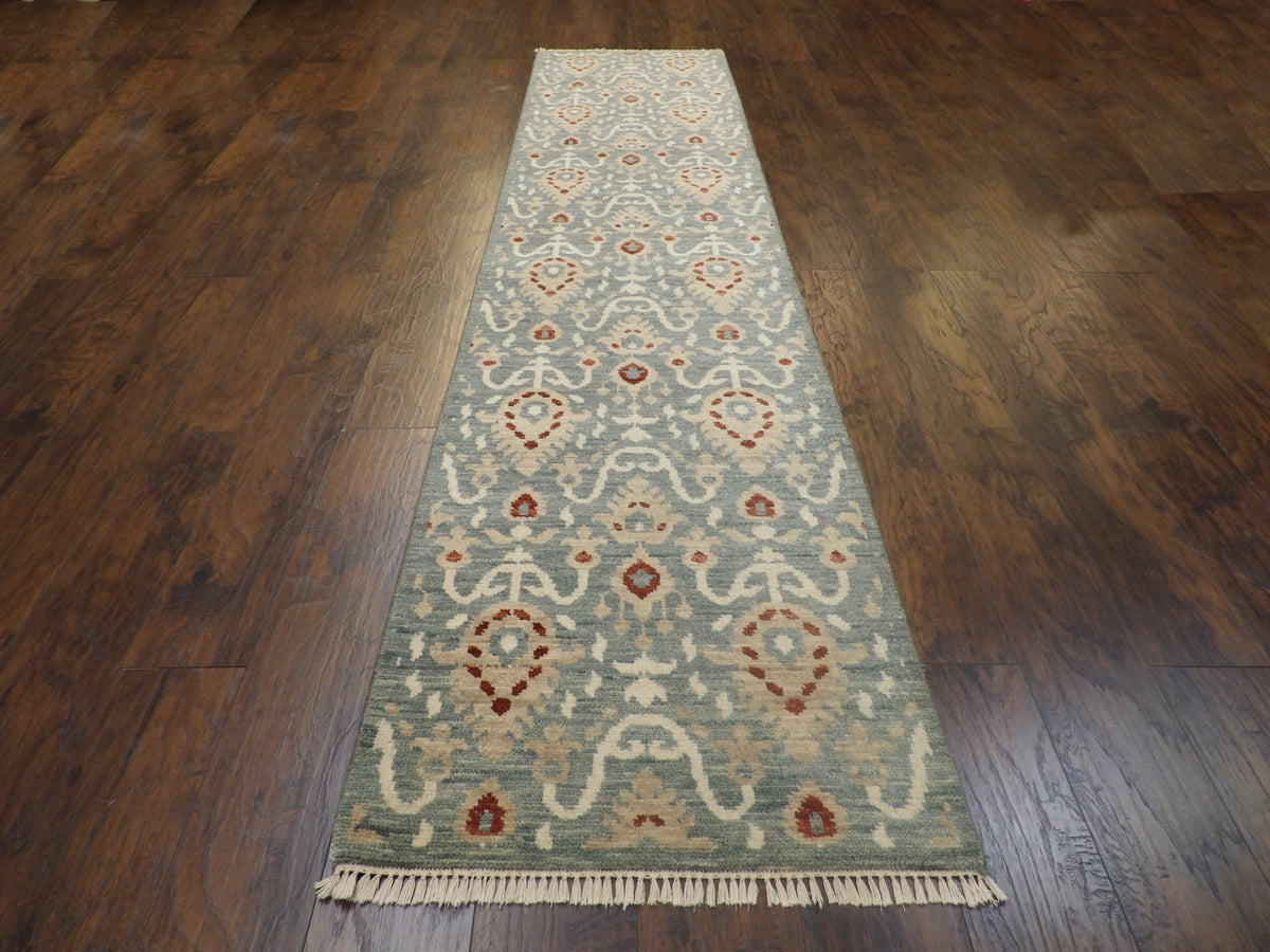 Ikat runner end detail