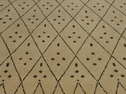 Tulu rug edge and pile depth detail