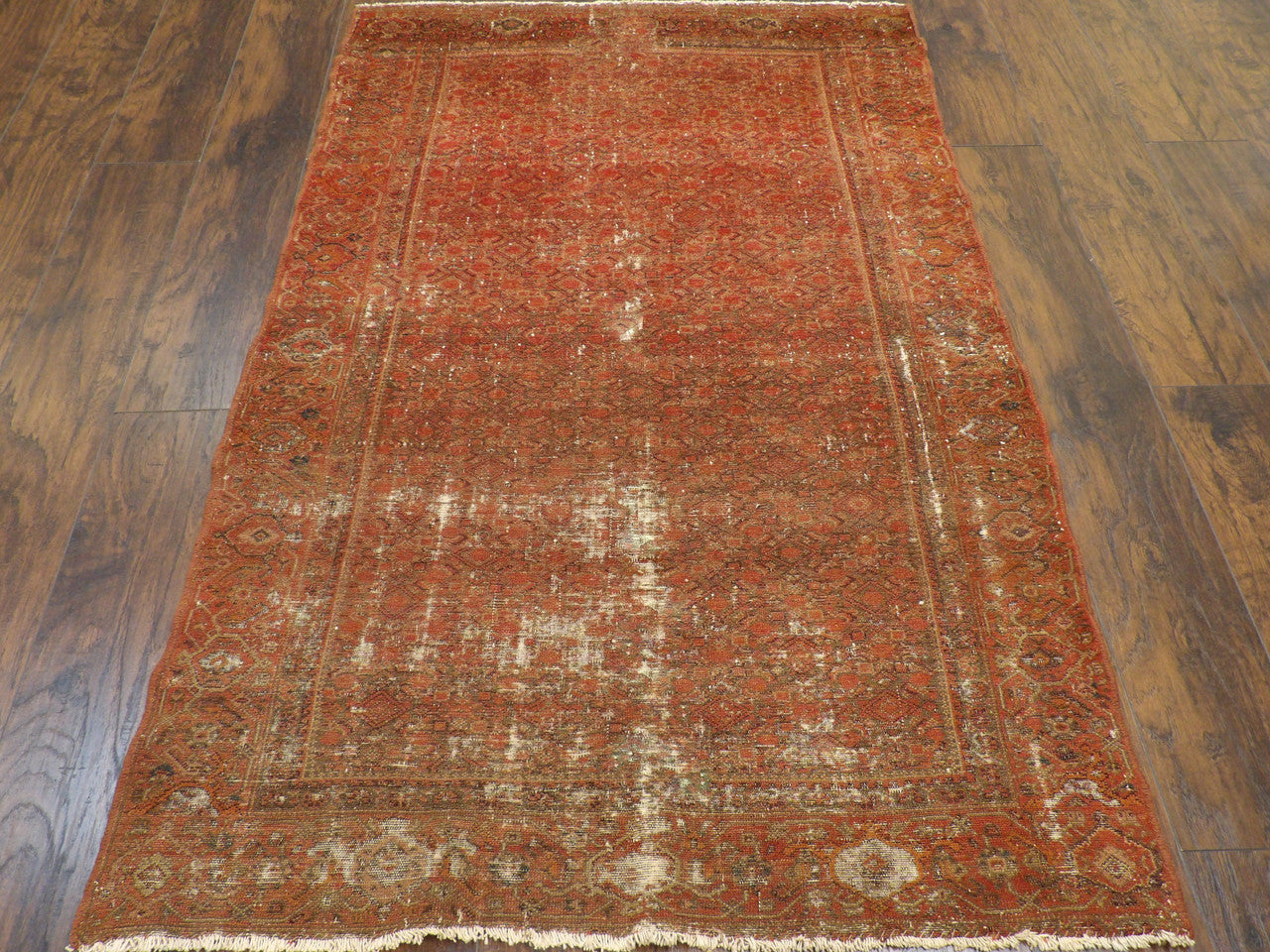 Close-up of wool pile, Red rug