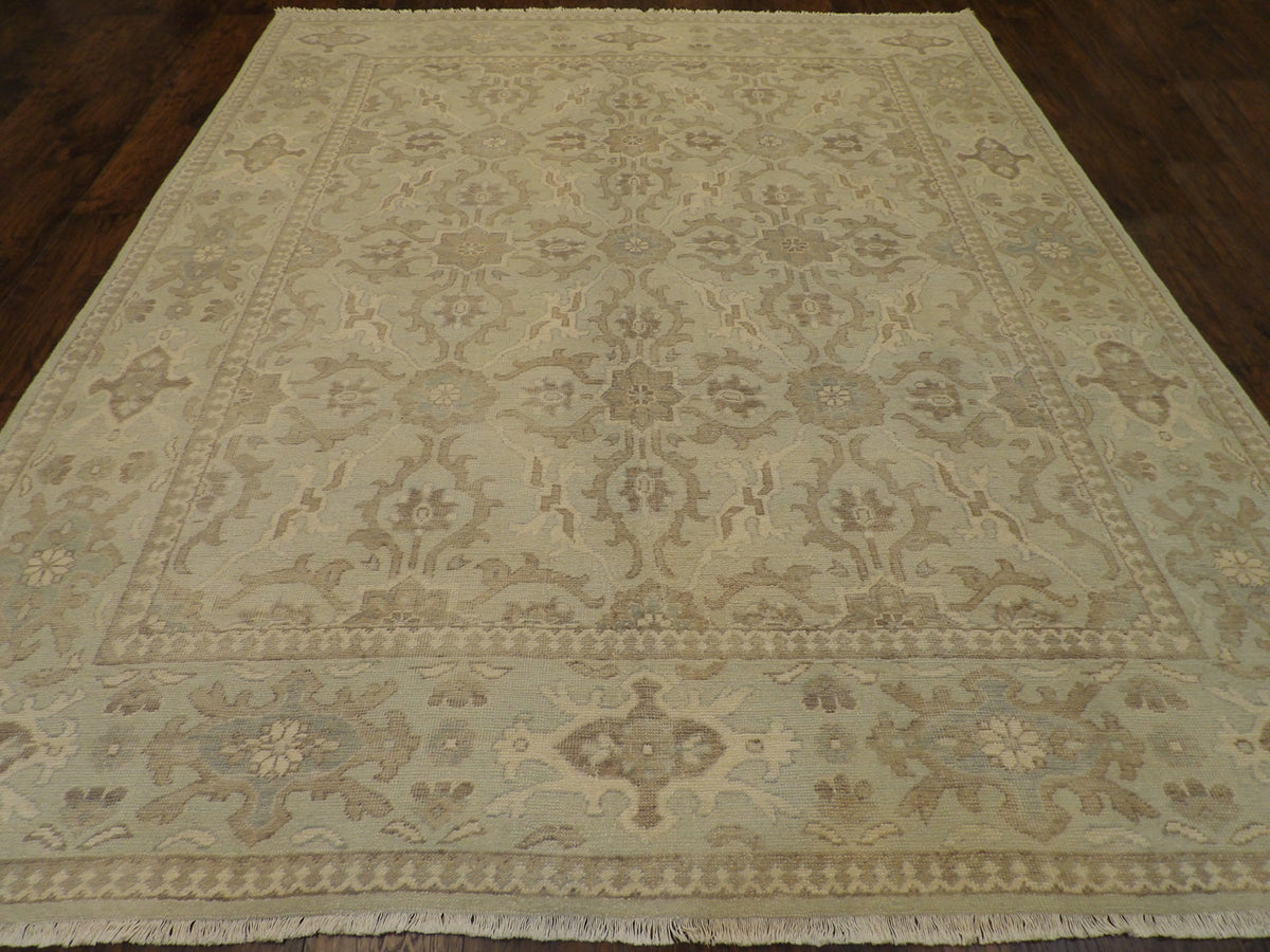 Khotan rug corner detail