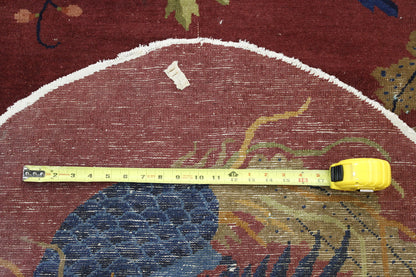 Traditional Antique Nicolson rug corner detail