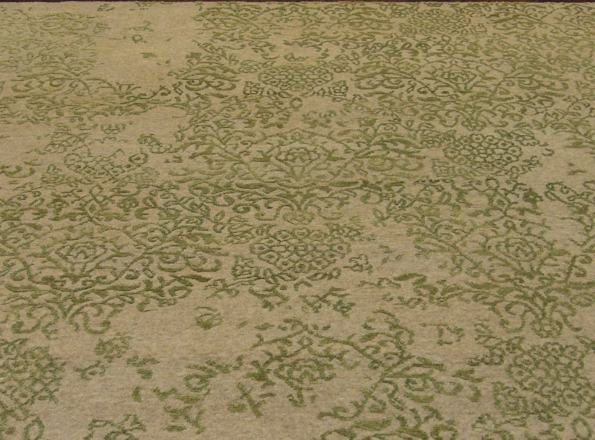 Transitional broken design wool texture close-up