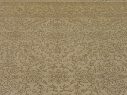 Back of Fine Persian Farhan hand-knotted rug
