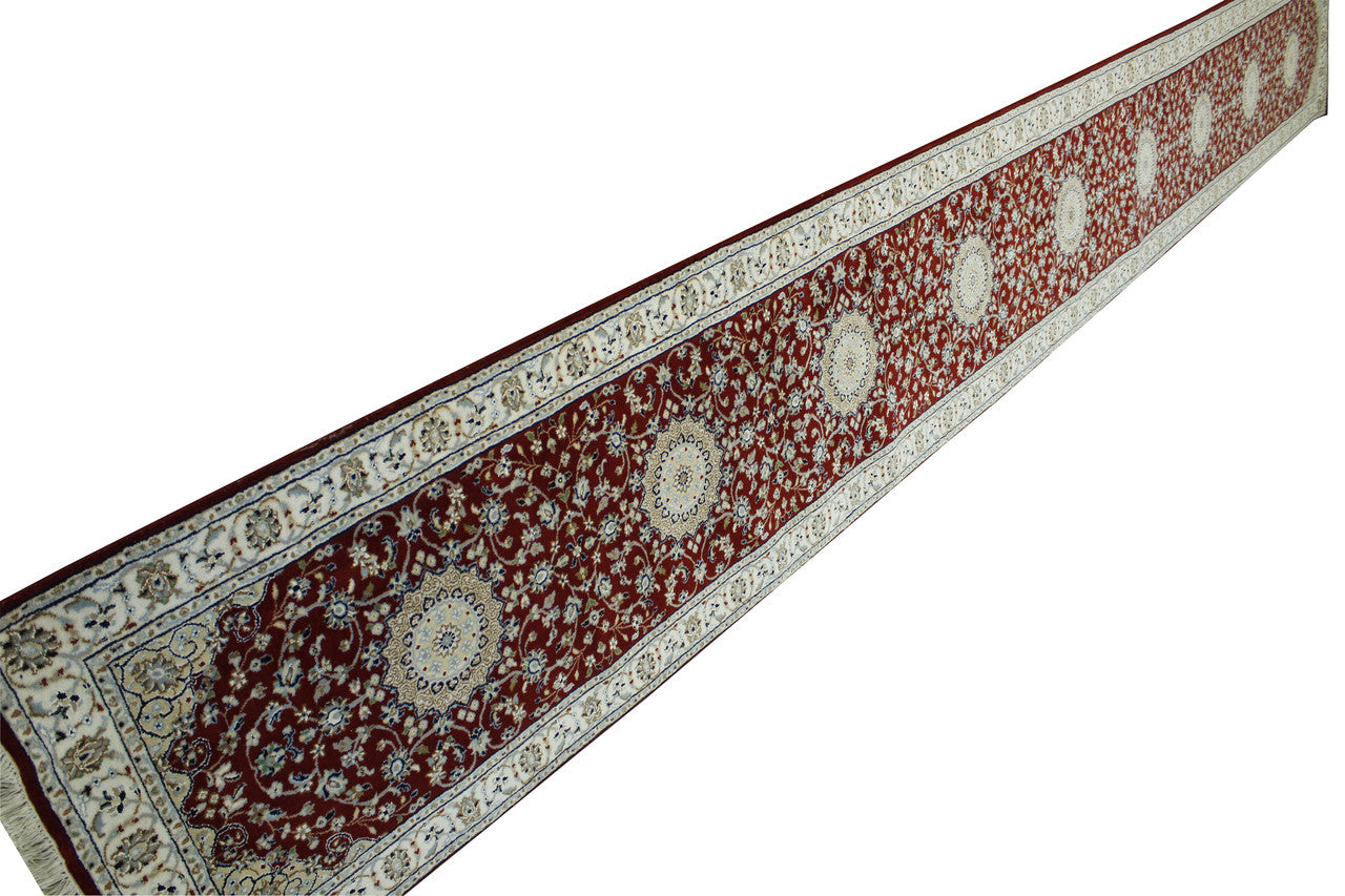 Traditional Fine Nain pattern detail