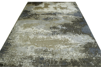 Full view of Modern Abstract Broken Design rug