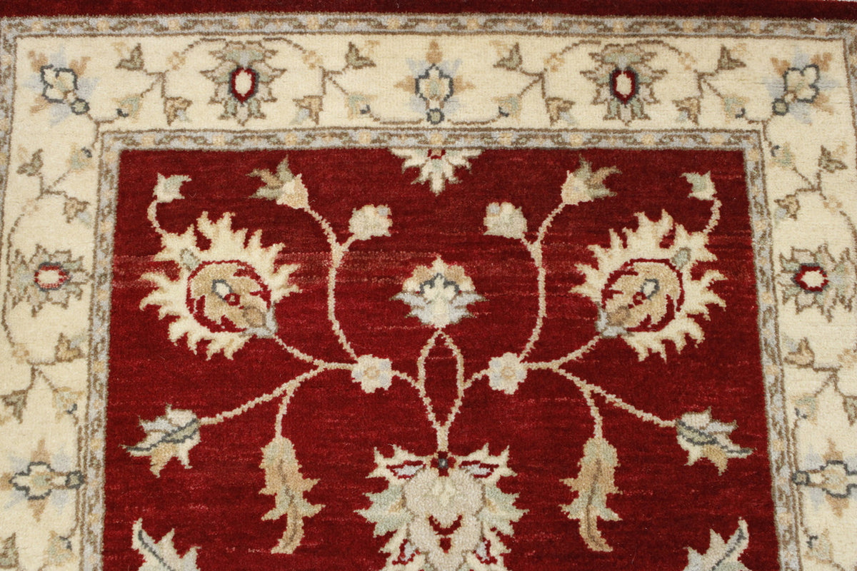 Full view of Traditional Indo Ziegler Chobi rug