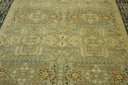 Back of Tribal Vegetable Dye Khorzin hand-knotted rug