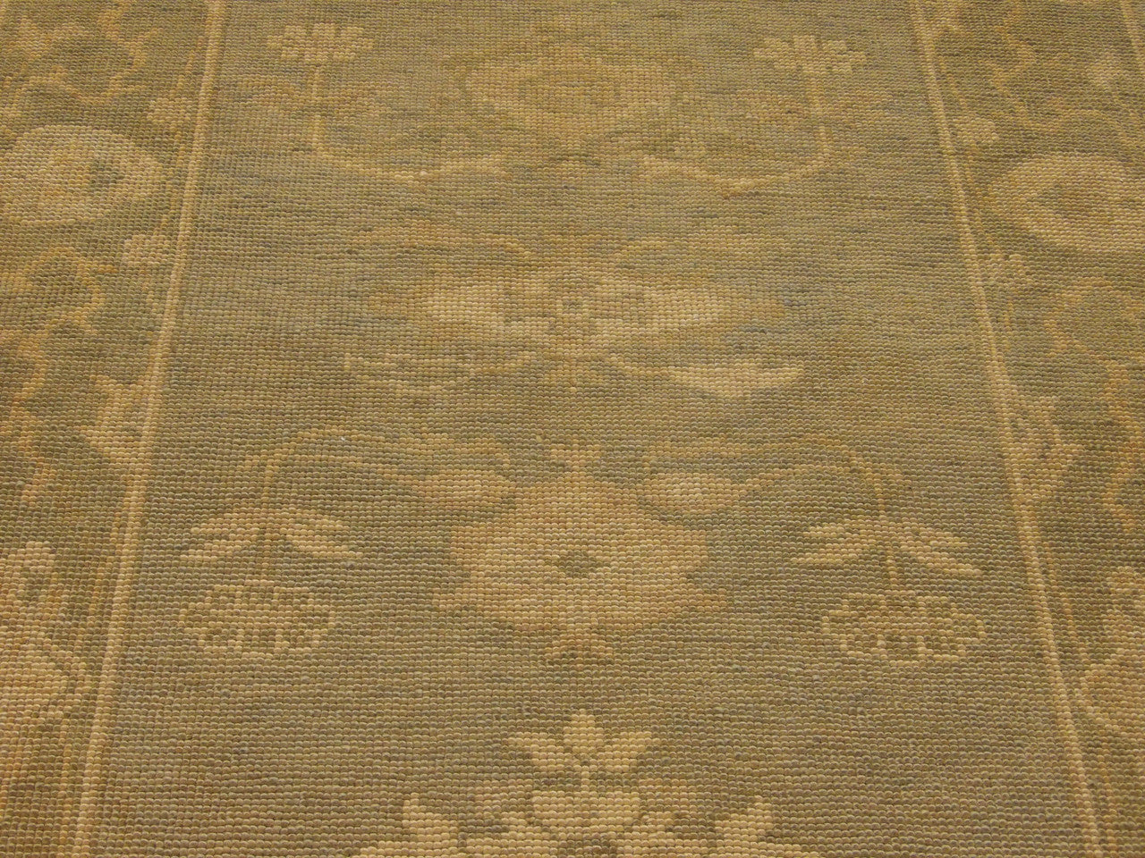 Back of Turkish hand-knotted runner