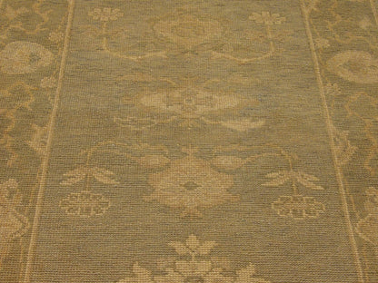 Back of Turkish hand-knotted runner