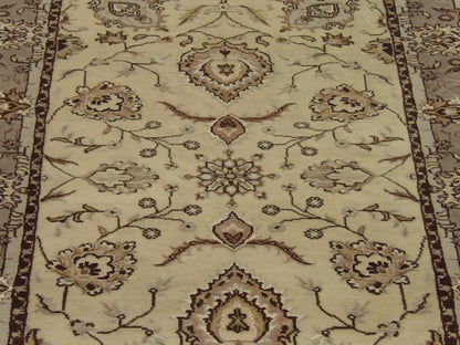 Back of Fine Persian Tabriz hand-knotted rug