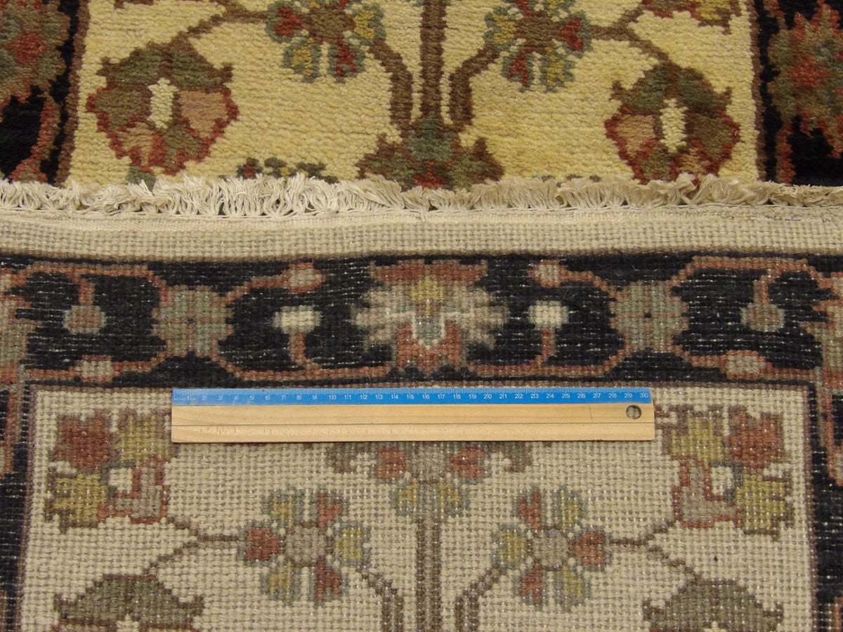 Jaipur Kashan runner in hallway setting