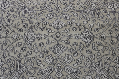 Traditional Haji Jalili rug border detail