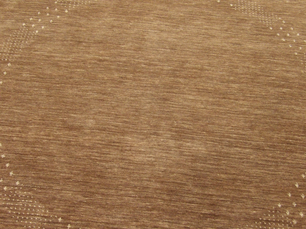 Back of Gabbeh hand-knotted rug