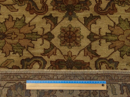 Gold Jaipur Kashan Antique Wash rug in room setting