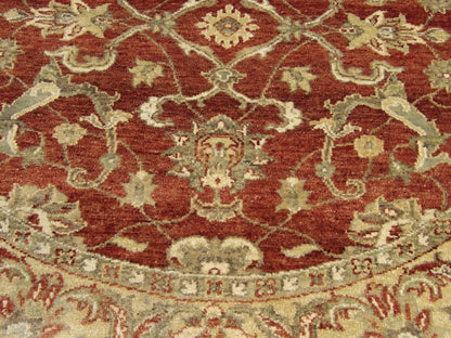 Jaipur Kashan rug border detail