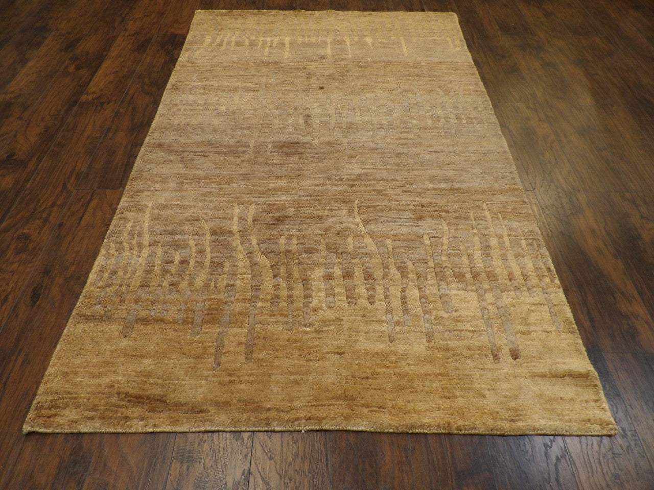 Natural Jute Modern Design Indoor Outdoor rug corner detail