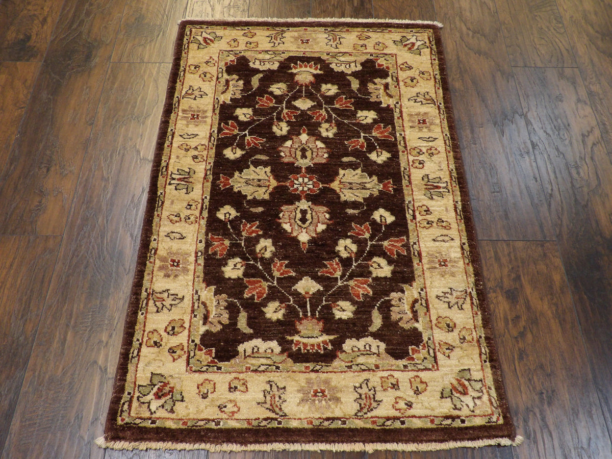 Oushak rug corner detail