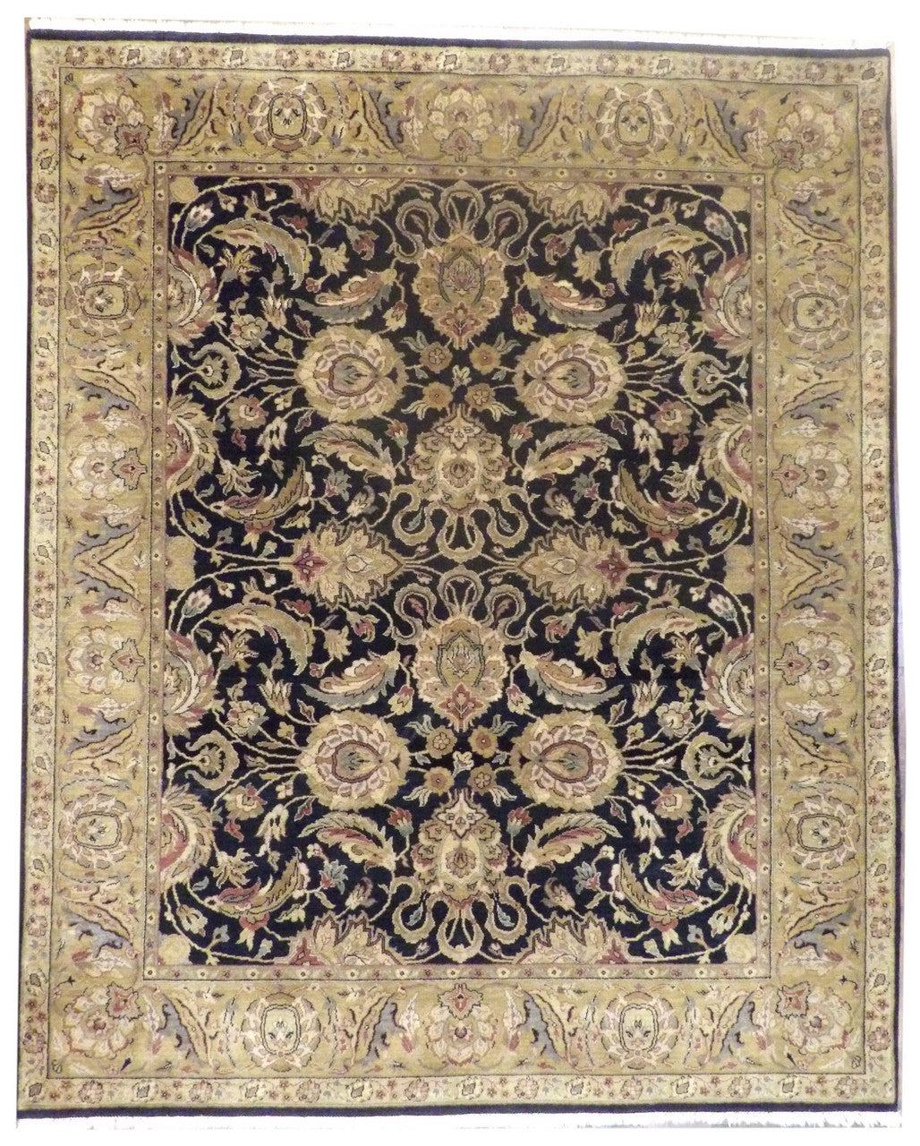 Jaipur Kashan Antique Wash 8'0"x10" Hand-knotted Rug -con-21