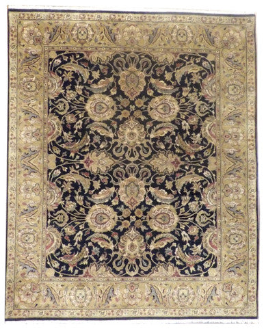 Jaipur Kashan Antique Wash 8'0"x10" Hand-knotted Rug -con-21