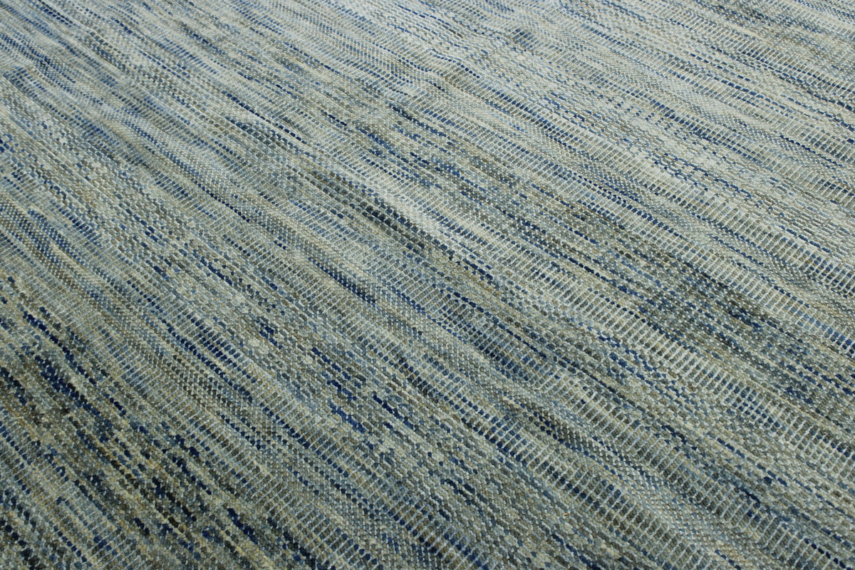 Modern Grass Design rug border detail