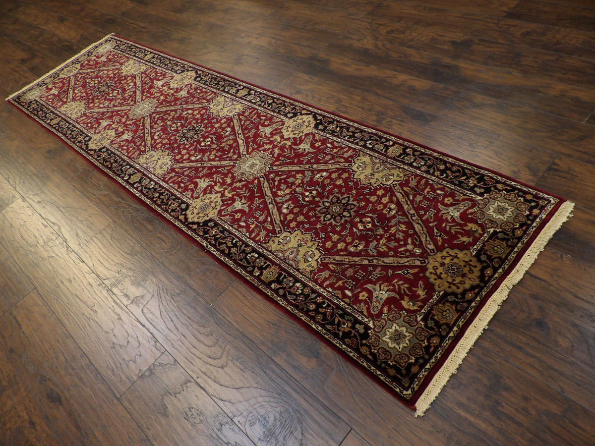 Full length view of Persian Tabriz runner