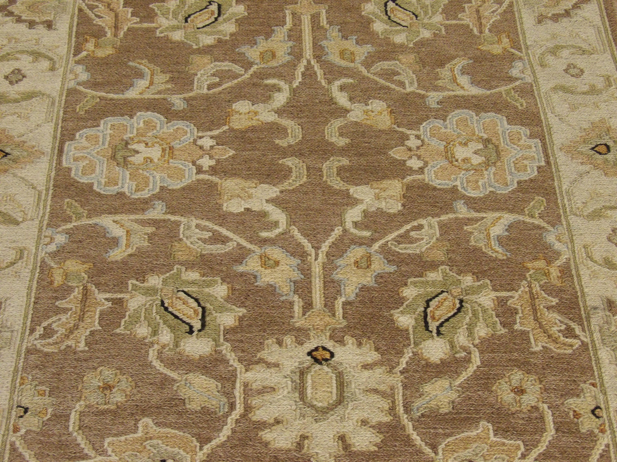 Back of Tribal Soumak hand-knotted rug