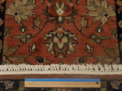 Black & Red Jaipur Kashan Antique Wash rug in room setting