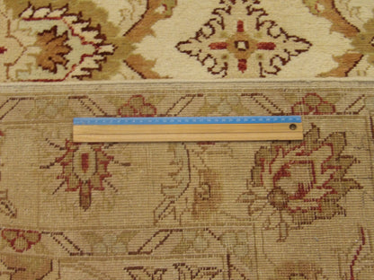 Ivory Ziegler Kashan rug in room setting