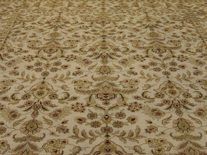 Back of Ziegler hand-knotted rug