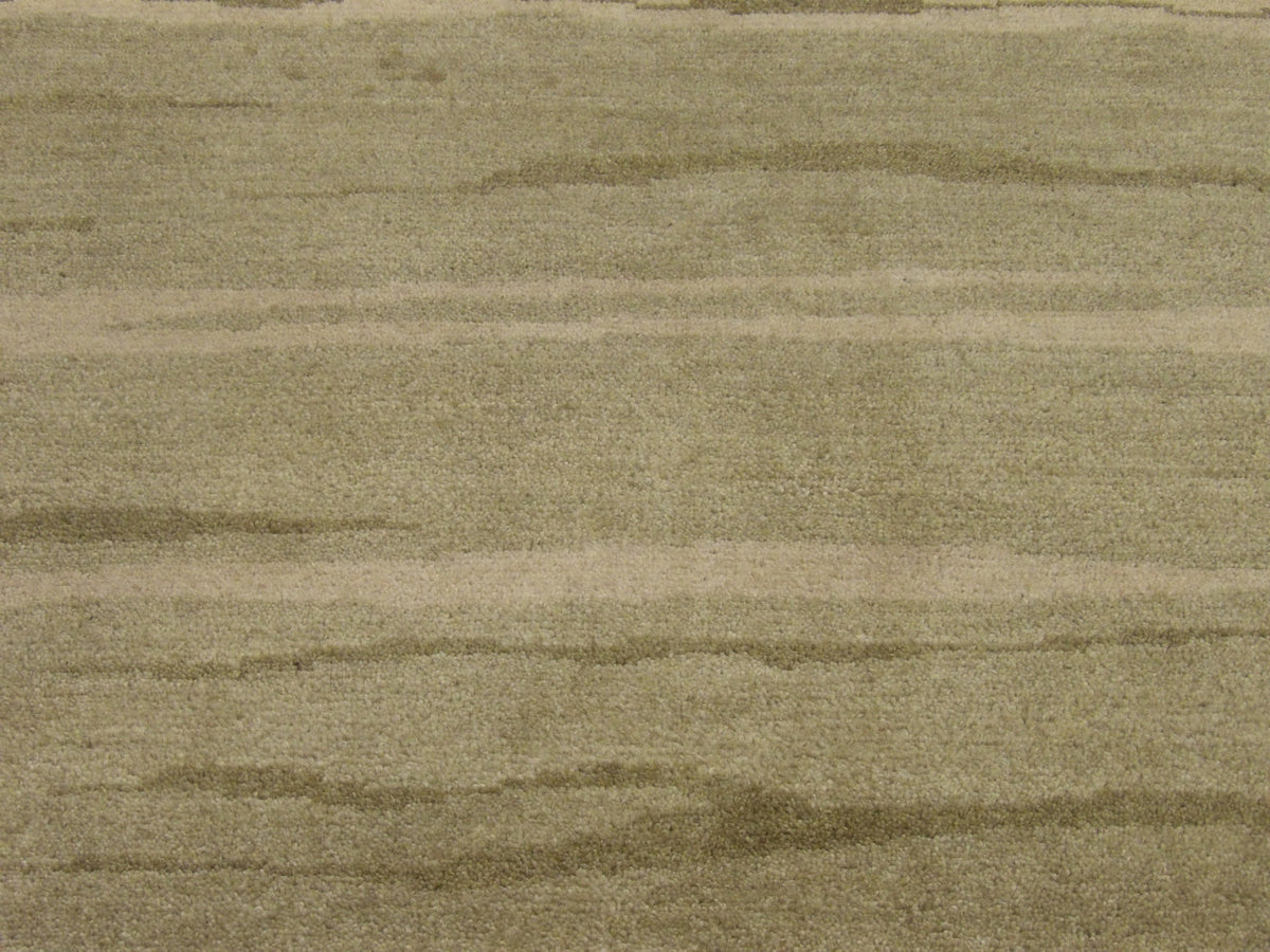 Wool texture close-up, green modern rug
