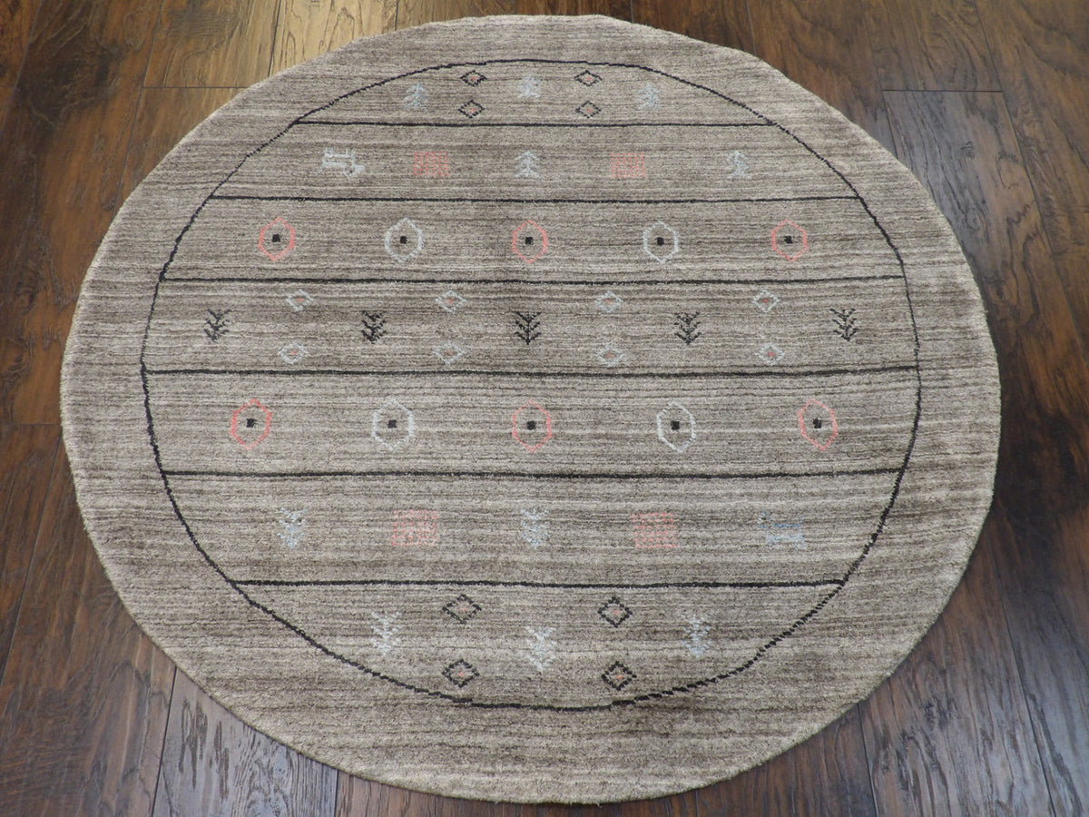 Gabbeh rug corner detail