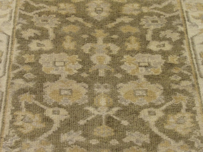 Natural dye wool texture close-up, green and beige
