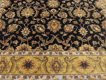 Fine Ziegler Tie Dye rug border detail