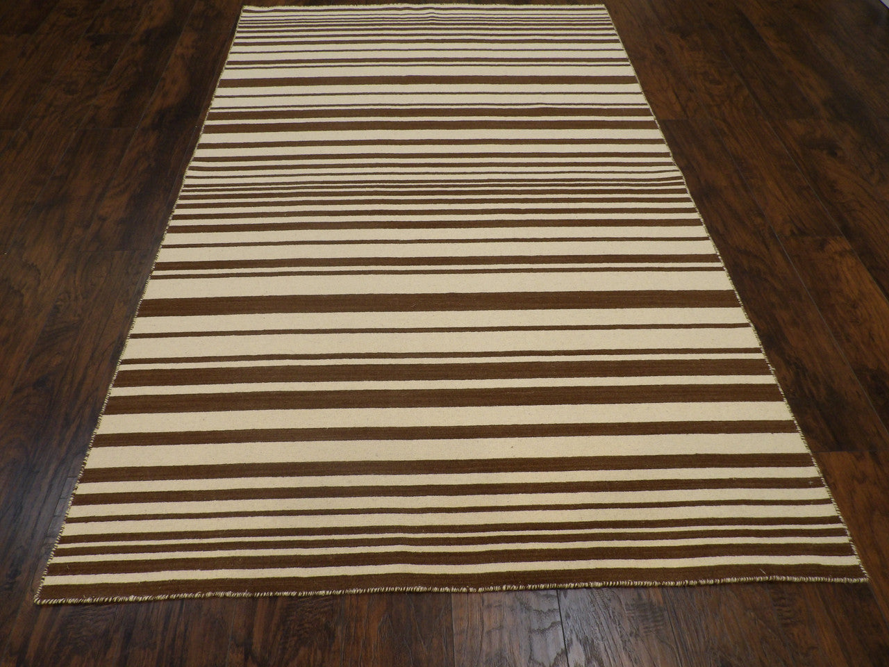 Close-up of flat-weave wool texture