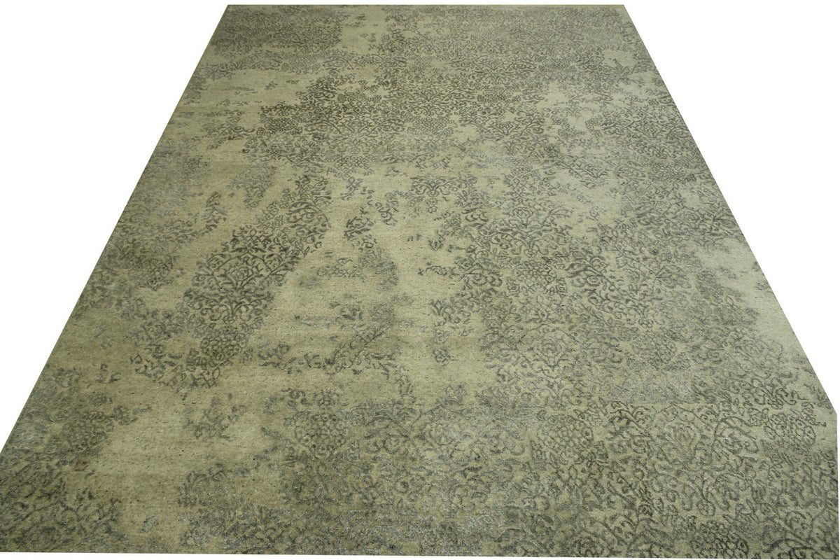 Full view of Modern Abstract Broken Design rug
