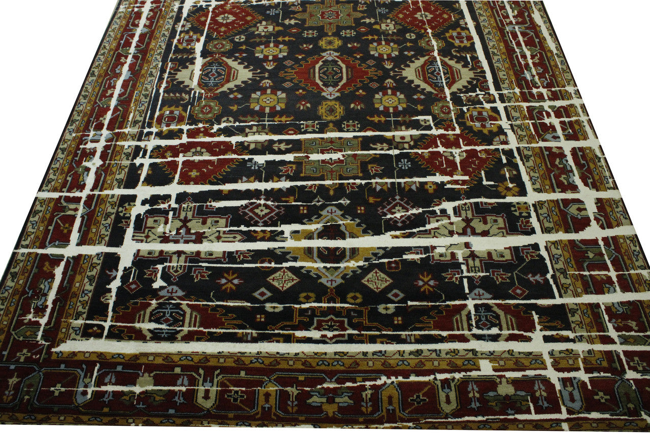 Transitional Kazak Broken Design pattern detail