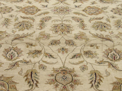 Back of Fine Kashan Tie Dye hand-knotted rug