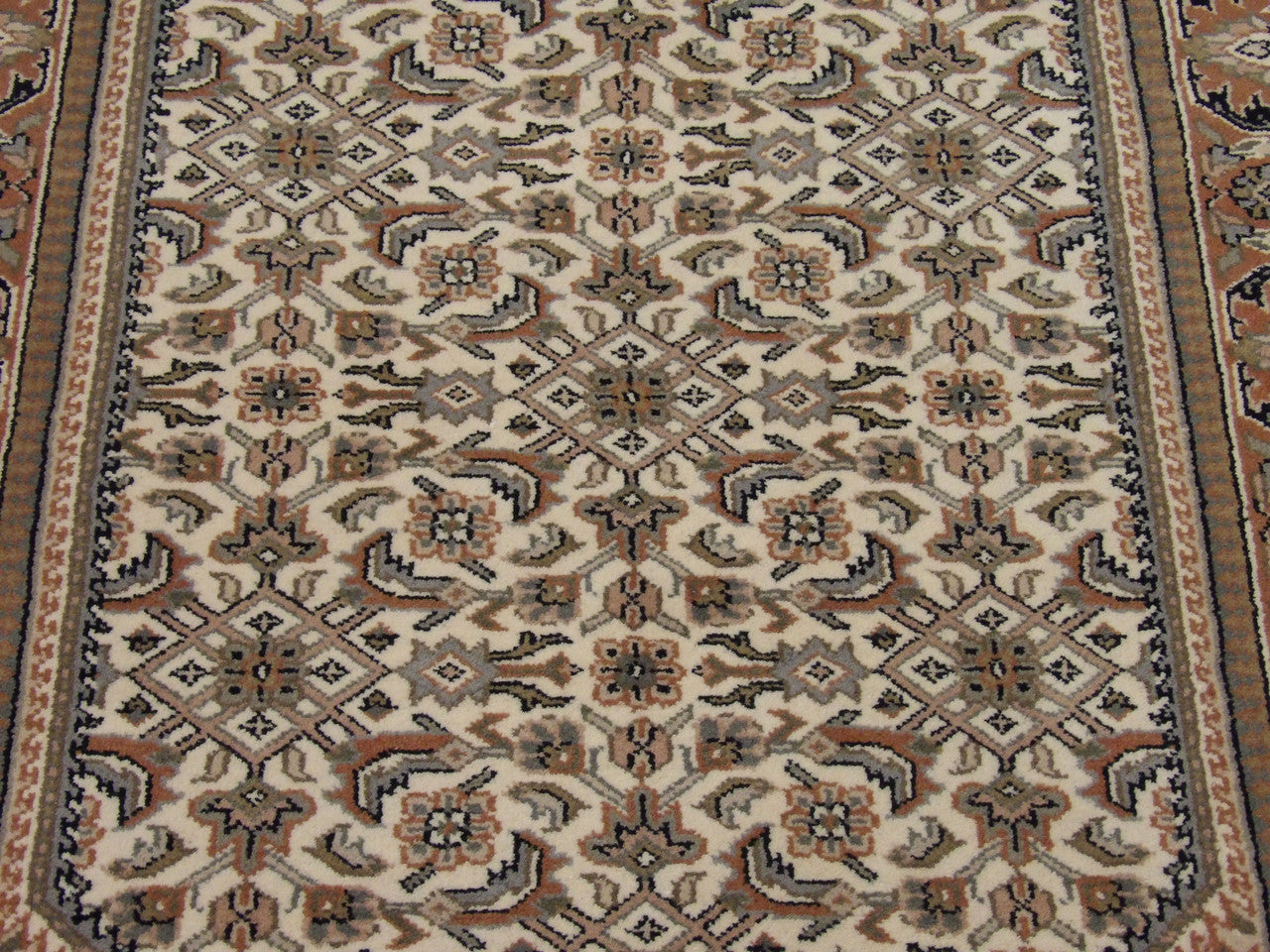 Full view of Persian Herati Mir rug