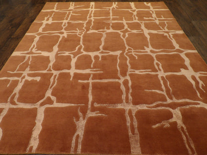 Wave rug corner detail