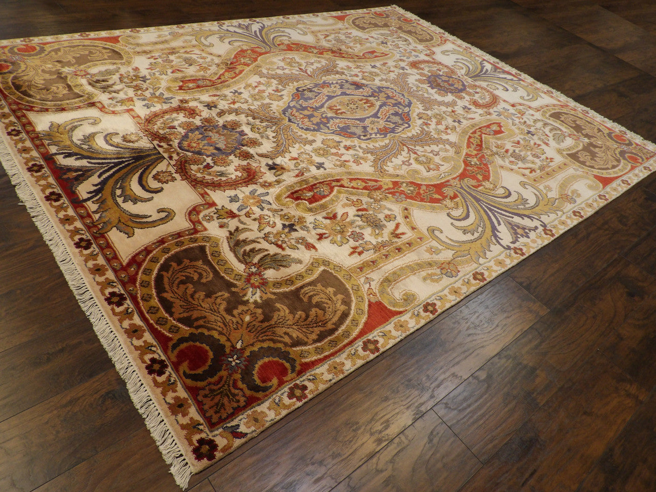 Full view of Fine Silky Abusson rug