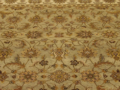Back of Ziegler hand-knotted rug