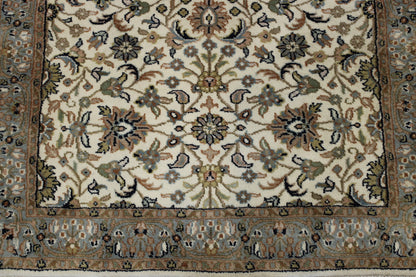 Close-up of wool pile, Beige rug