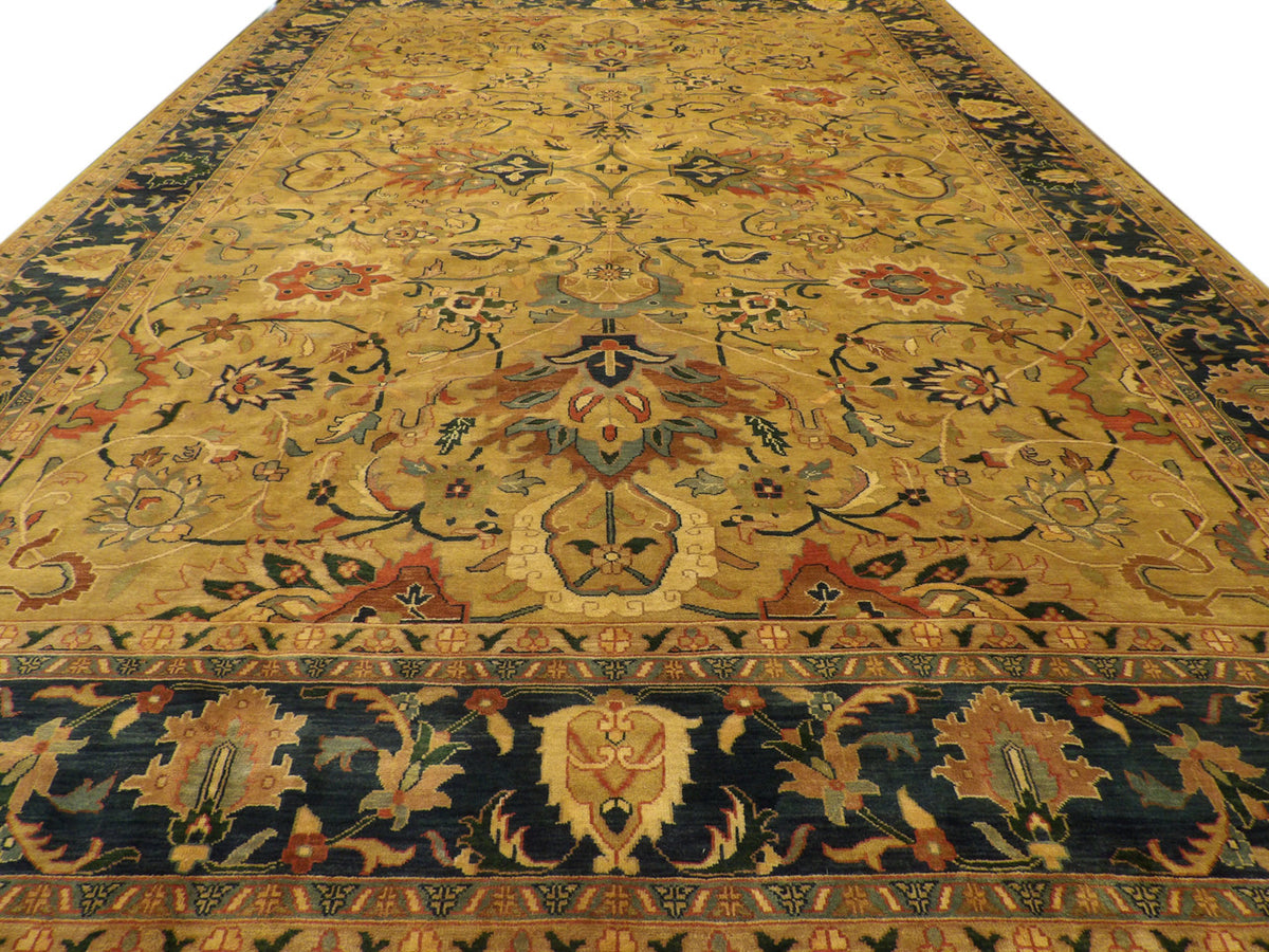Ziegler rug corner detail