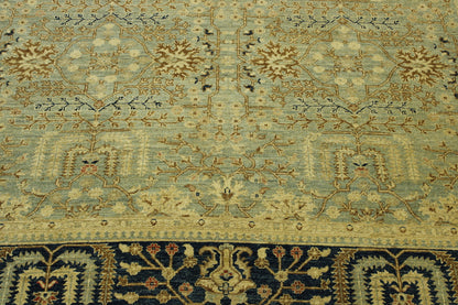 Tribal Vegetable Dye Khorzin rug corner detail