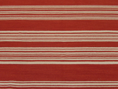 Coastal flatweave wool texture close-up