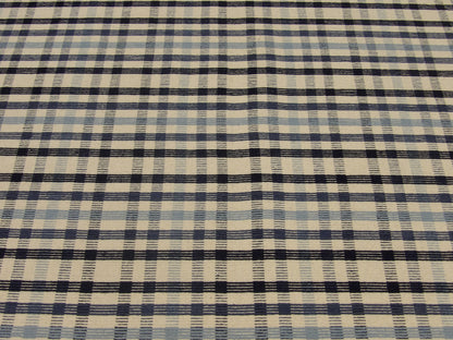 Coastal Flat Weave Indoor/Outdoor Beach rug border detail