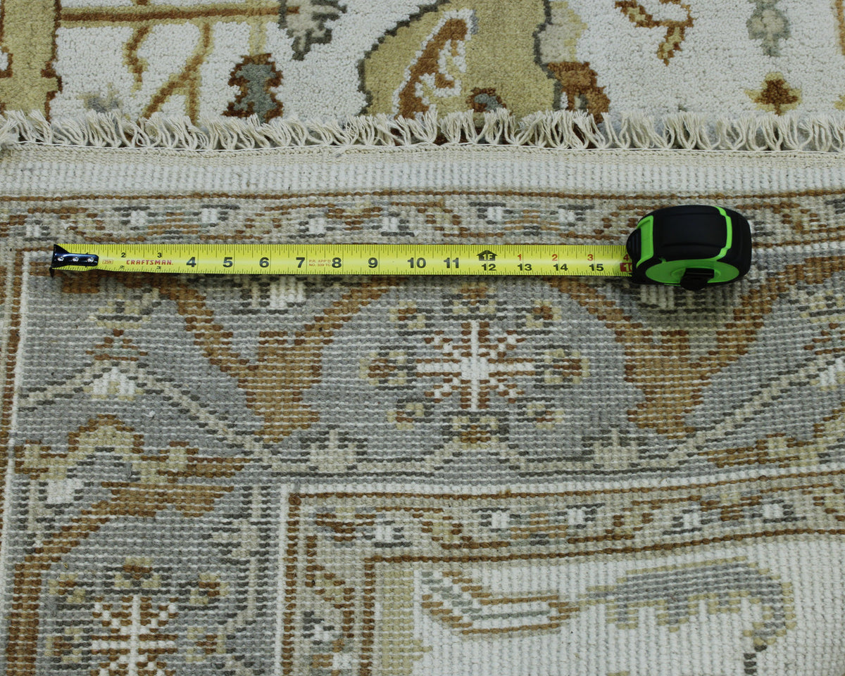 Oushak Ziegler pattern detail