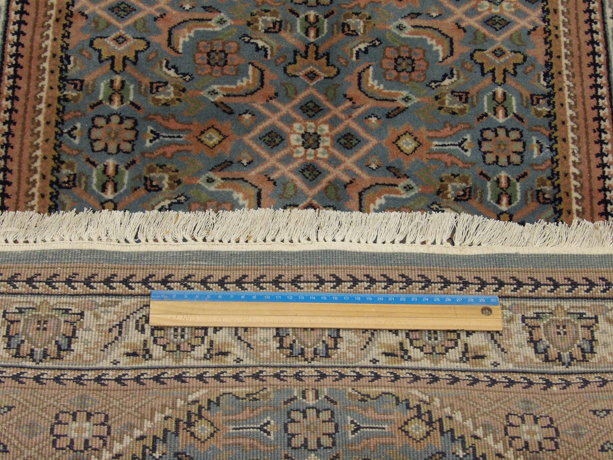Wool texture close-up, Persian Bidjar runner