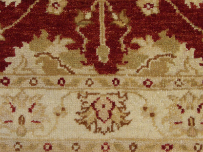 Agra Ziegler rug border detail